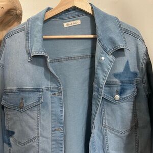 Altar'd State Light Blue Denim Jacket